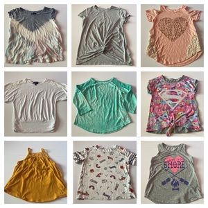 9 Piece Size 7/8 Bundle - Includes Art Class, Iz Byer, Mudd